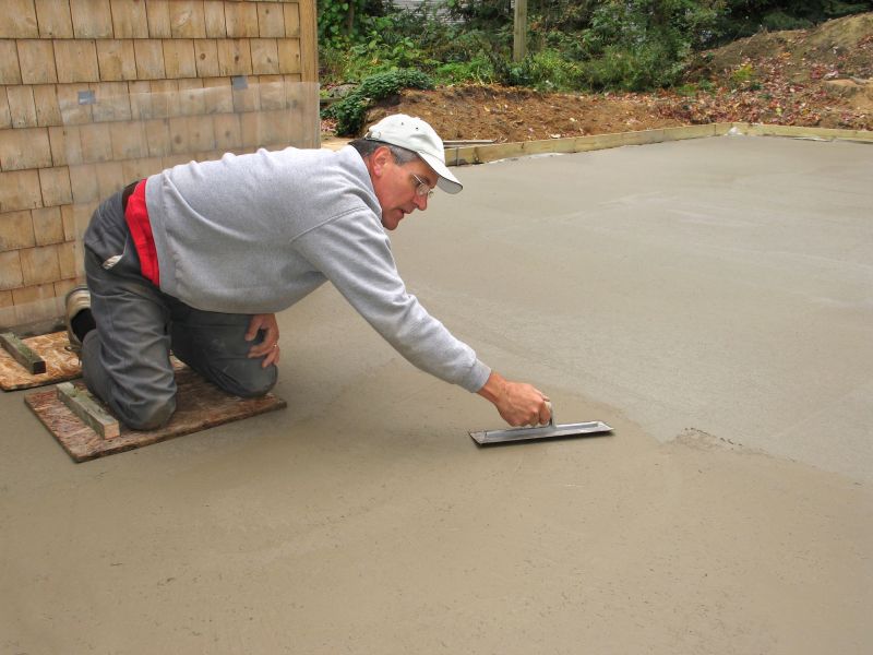 Summer Concrete Application