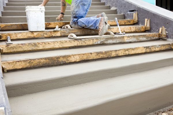 Cost of Concrete Steps Pouring in Bountiful