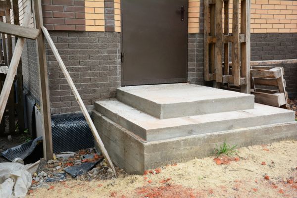 Cost of Cement Steps Construction in Bountiful